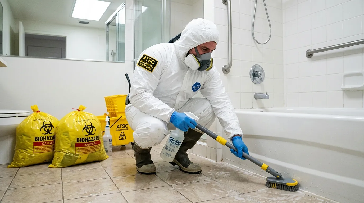 Decontamination equipment deployed for Blood Cleanup in Jollyville